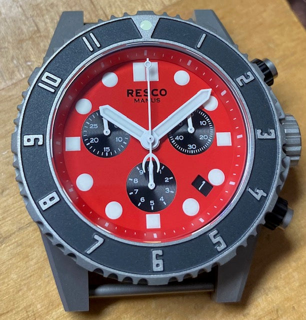 Red Dial Stainless