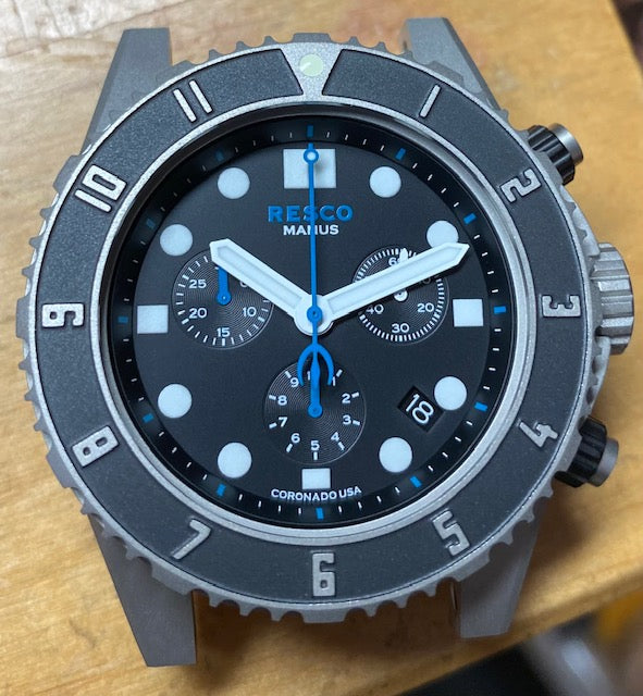 Resco Instruments Black Dial Stainless – Resco Instruments