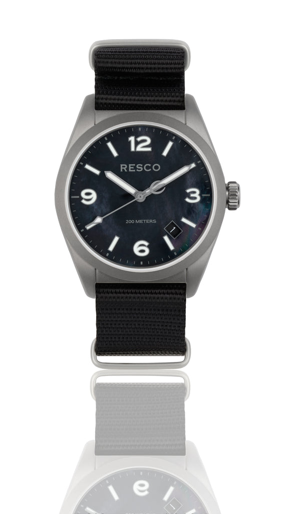 Blasted Black MOP – Resco Instruments